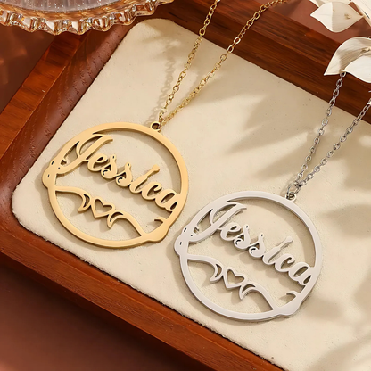 سلسلة فضة عيار 925 محفوره باسمك الخاص – كود 765